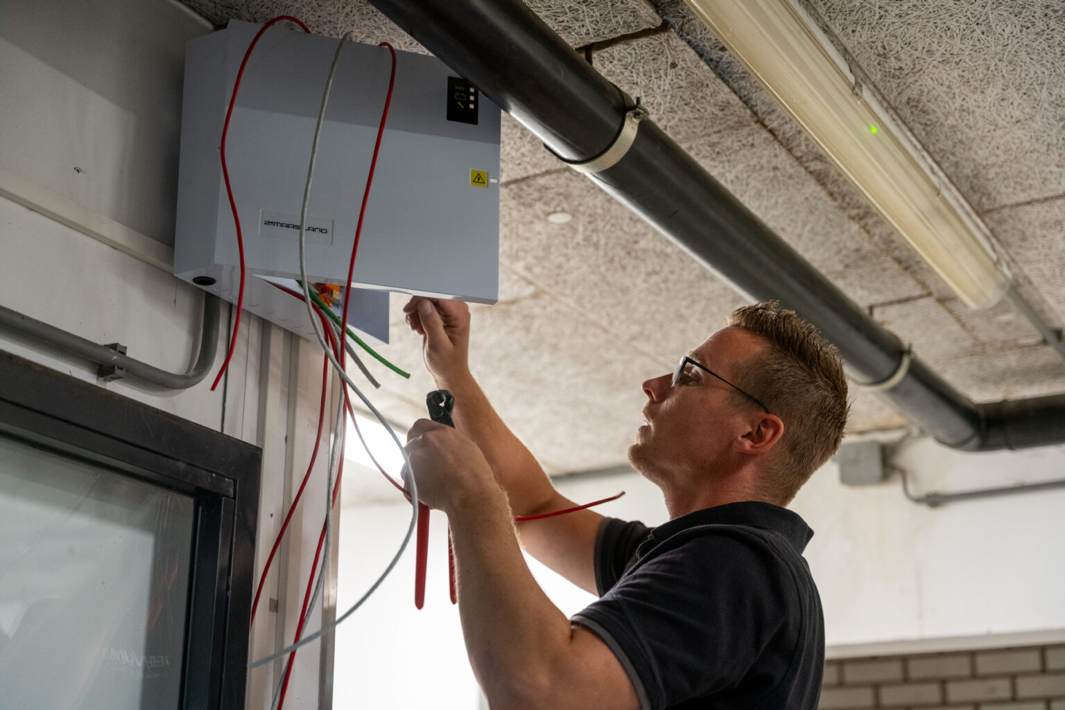Beveiligingsinstallatie van Deinum Beveiliging